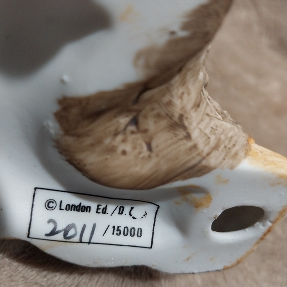 RARE Pigeon Hollandaise Extinct Bird Vintage Aldon Porcelain Sculpture No Box - Picture 5 of 10